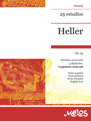 cover image of S. Heller 25 estudios para piano
